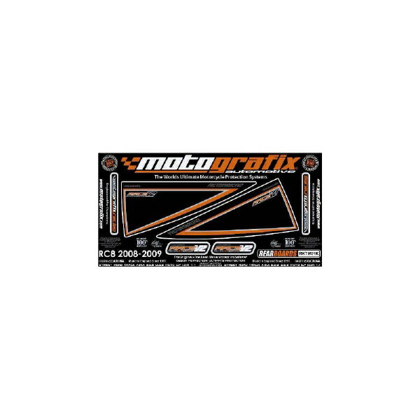 モトグラフィックス｜MOTOGRAFIX ボディパッド REAR RC8（08-） MT-RKTM01K