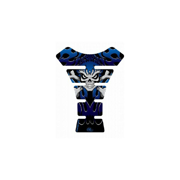 モトグラフィックス｜MOTOGRAFIX タンクパッド ブルー STREET SPINE MT-ST063B