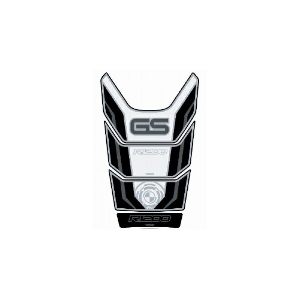 モトグラフィックス｜MOTOGRAFIX タンクパッド ホワイト/シルバー BMW R1200GS（08-12） MT-TB009WS
