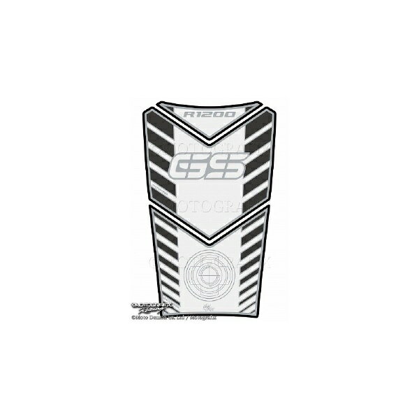 モトグラフィックス｜MOTOGRAFIX タンクパッド ホワイト R1200GS（13-） MT-TB019W