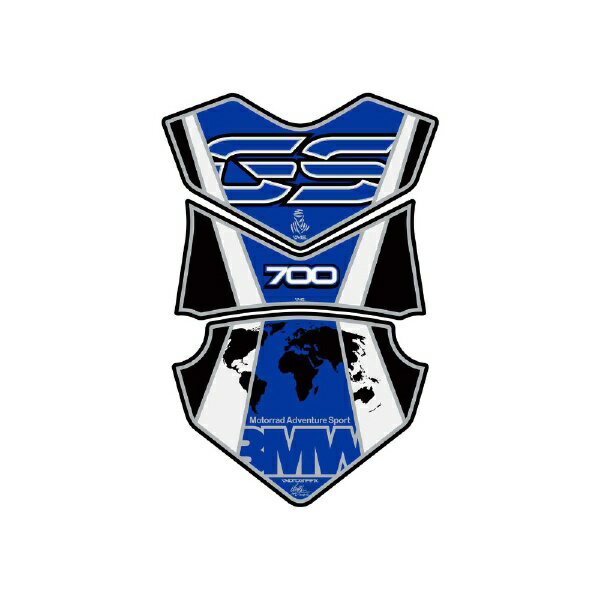 モトグラフィックス｜MOTOGRAFIX タンクパッド ブルー BMW F700GS（12-15） MT-TB024B