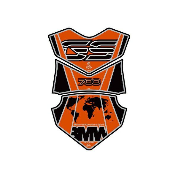 モトグラフィックス｜MOTOGRAFIX タンクパッド オレンジ BMW F700GS（12-15） MT-TB024O