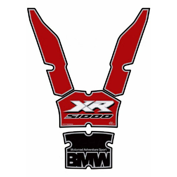 モトグラフィックス｜MOTOGRAFIX タンクパッド レッド S1000XR（15-17） MT-TB029R