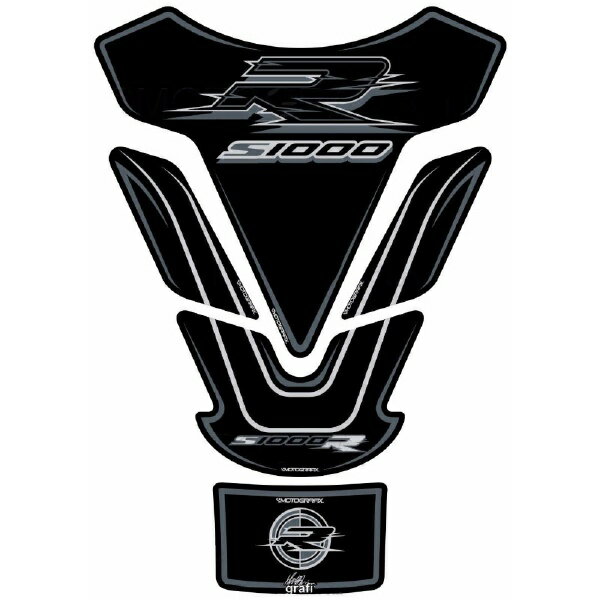 モトグラフィックス｜MOTOGRAFIX タンクパッド ブラック/グレー BMW S1000R（14-） MT-TB031KE