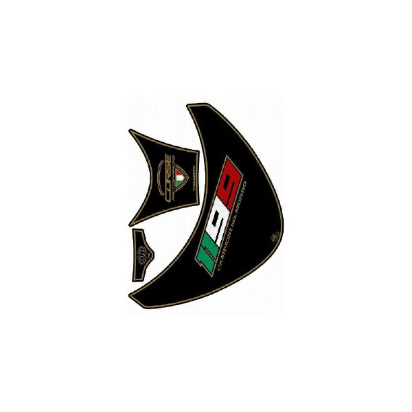 モトグラフィックス｜MOTOGRAFIX タンクパッド ブラック DUCATI 1199PANIGALE MT-TD020KA