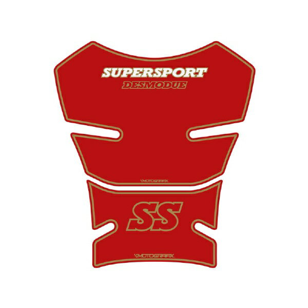 モトグラフィックス｜MOTOGRAFIX タンクパッド レッド DUCATI SS Supersport 89-98 MT-TD023R