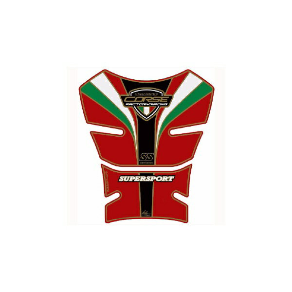 モトグラフィックス｜MOTOGRAFIX タンクパッド レッド/トリコローレ DUCATI SS Supersport 89-98 MT-TD023RT