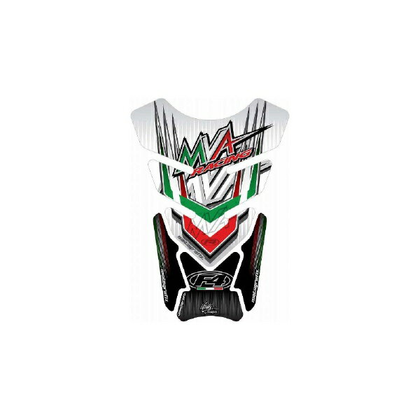 モトグラフィックス｜MOTOGRAFIX タンクパッド ホワイト MV AGUSTA QUADPAD MT-TM001W
