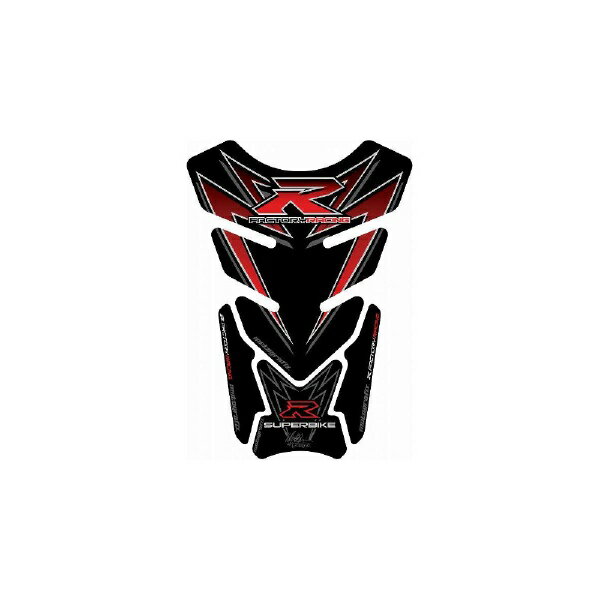 SUZUKI - モトグラフィックス｜MOTOGRAFIX タンクパッド レッド SUZUKI QUADPAD MT-TS016R