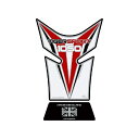 モトグラフィックス|MOTOGRAFIX タンクパッド ホワイト/レッド/ブラック 1050TIGER SPORT(13-) MT-TT025WR(2)