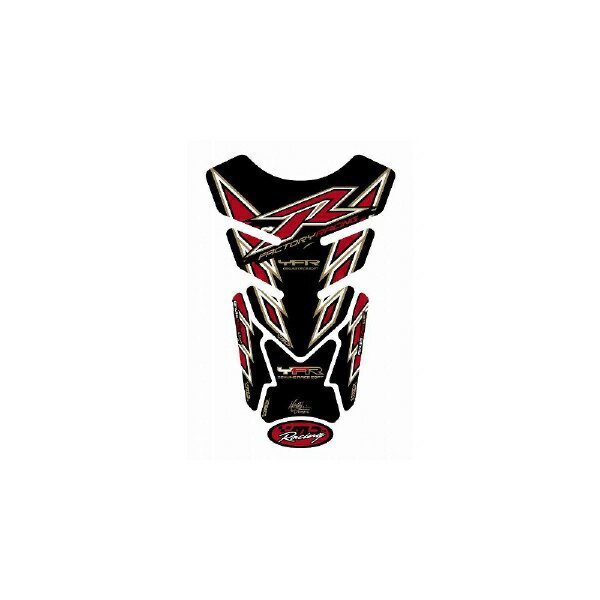 YAMAHA - モトグラフィックス｜MOTOGRAFIX タンクパッド レッド/ブラック YAMAHA QUADPAD MT-TY012RA