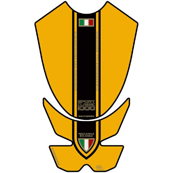 モトグラフィックス｜MOTOGRAFIX タンクパッド イエロー DUCATI SPORT CLASSIC MT-TDSCY