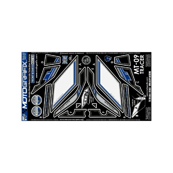 ��ȥ���ե��å�����MOTOGRAFIX �ܥǥ��ѥå� FRONT ��B�� MT-09 Tracer MT-NY018B