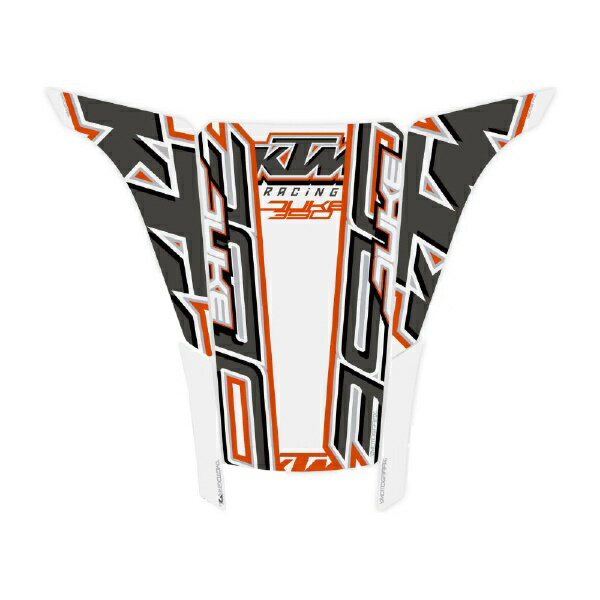 モトグラフィックス｜MOTOGRAFIX タンクパッド ホワイト 390Duke（17-18） MT-TKTM07W