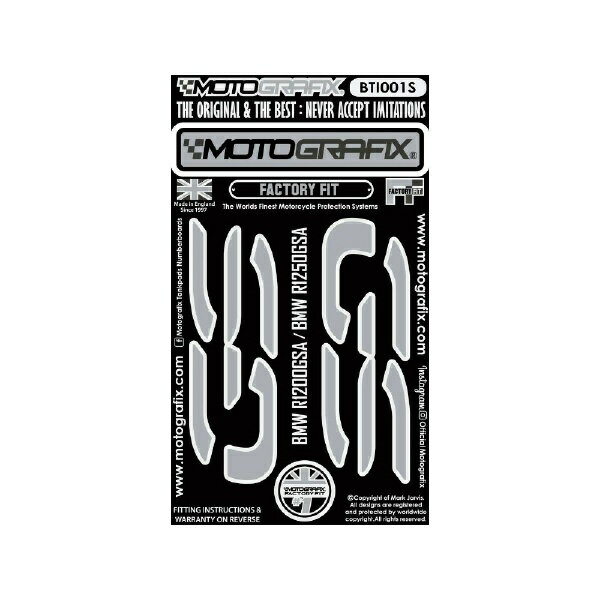 モトグラフィックス｜MOTOGRAFIX GS TANK LOGOBMW R1200GS/R1250GS Adventure MT-BTI001S