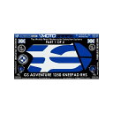モトグラフィックス|MOTOGRAFIX ボディパッド KNEE 右側 BMW R1250GS Adventure(19-)(Rallye HP Special Edition) MT-KB024BP1(2)