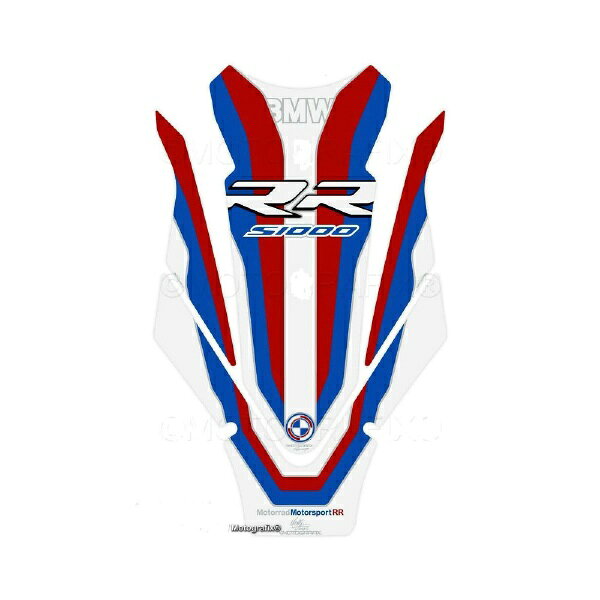 モトグラフィックス｜MOTOGRAFIX タンクパッド ホワイト/ブラック BMW S1000RR（19-） MT-TB043MS
