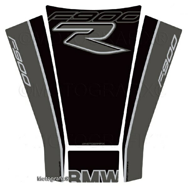 モトグラフィックス｜MOTOGRAFIX タンクパッド ブラック/グレー/シルバー BMW F900R（20-） MT-TB049KE