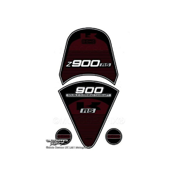 モトグラフィックス｜MOTOGRAFIX タンクパッド＆リアテール ブラウン/ブラック Z900RS（17-20） MT-TK0..