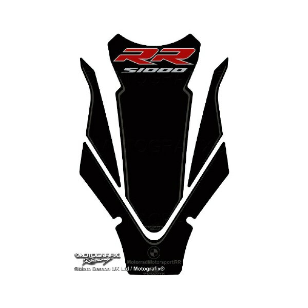 モトグラフィックス｜MOTOGRAFIX タンクパッド ブラック/グレー BMW S1000RR（19-21） MT-TB043KRR