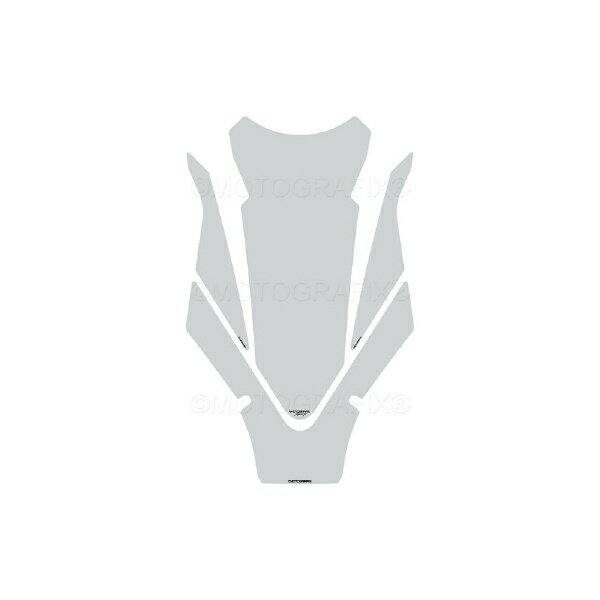 モトグラフィックス｜MOTOGRAFIX タンクパッド シルバー/ブラック BMW S1000R（21-） MT-TB055PHS