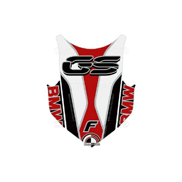 モトグラフィックス｜MOTOGRAFIX タンクパッド レッド/ブラック/ホワイト BMW F700GS（16-17）/F800GS（13-17） MT-TB057RKW