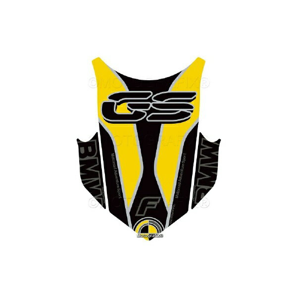 モトグラフィックス｜MOTOGRAFIX タンクパッド ブラック/グレー/レッド BMW F700GS（16-17）/F800GS（13-17） MT-TB057YKS