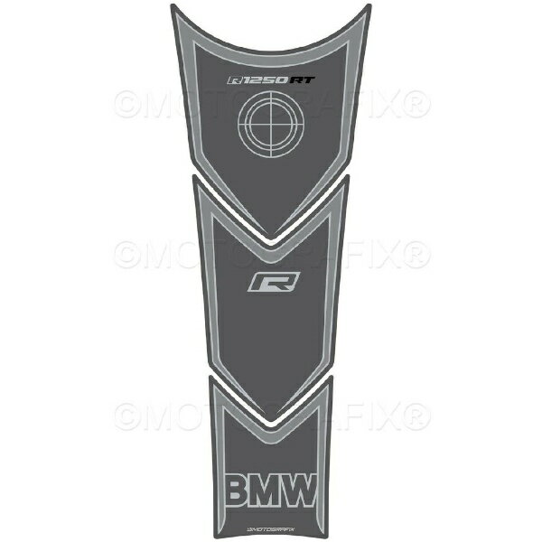 モトグラフィックス｜MOTOGRAFIX タンクパッド グレー/ブラック BMW R1250RT（19-21） MT-TB058E