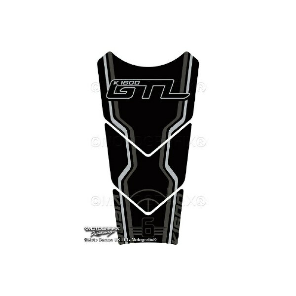 モトグラフィックス｜MOTOGRAFIX タンクパッド ブラック/グレー BMW K1600GTL（11-22） MT-TB060KKE