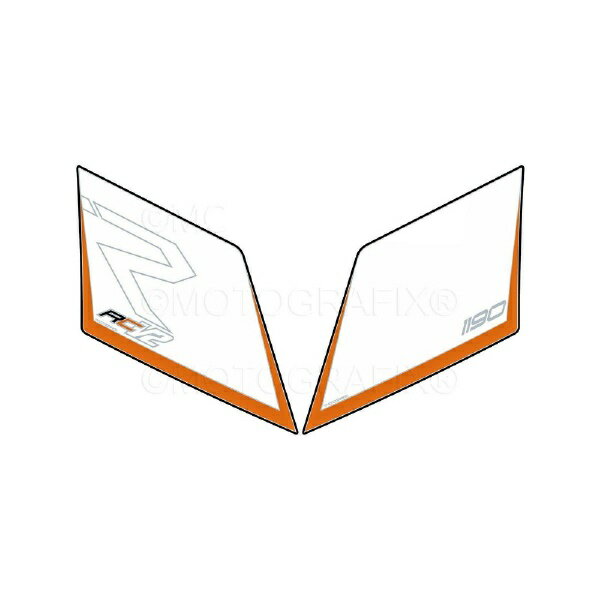 モトグラフィックス｜MOTOGRAFIX ボディパッド FRONT KTM RC8（08-15） MT-NKTM02W2