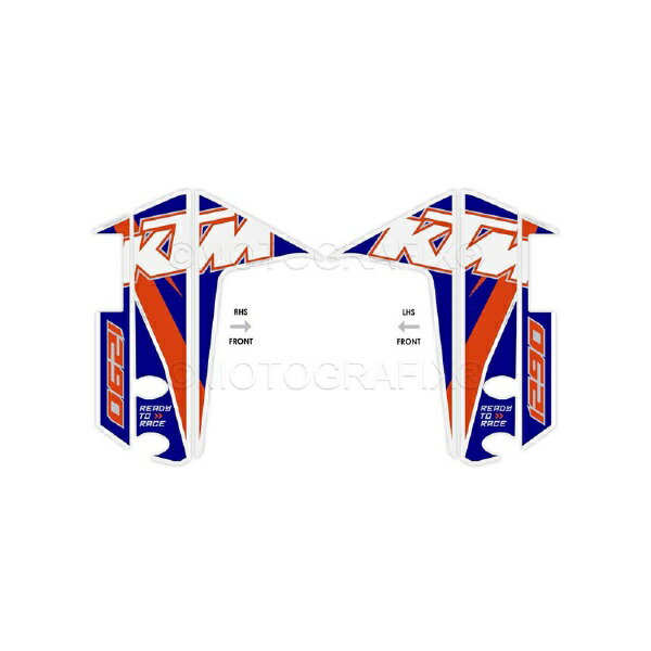 モトグラフィックス｜MOTOGRAFIX FRONT FENDER SHIELD1290Super Adventure R（21-23） MT-KTMFF04B2