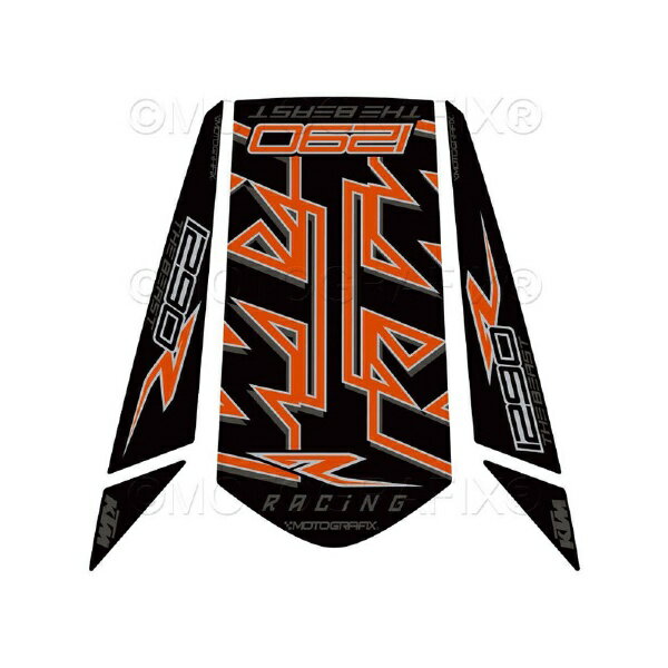 モトグラフィックス｜MOTOGRAFIX Rear Seat Cowl Protector Kit1290Super Duke R（17-19） MT-RSKTM01K