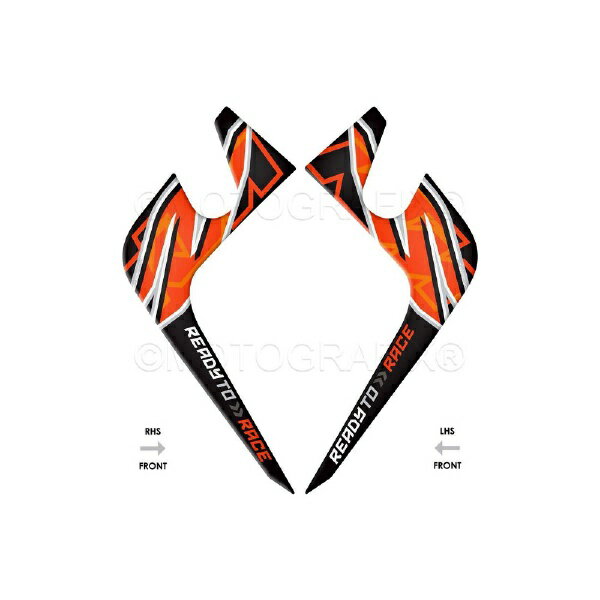 モトグラフィックス｜MOTOGRAFIX Number Board Decal Protector 1290Super Adventure/S（21-23） MT-NKTM04O