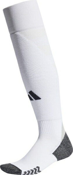 アディダス｜adidas 男女兼用 AEROREADY サッカーニーソックス White × Grey Two × Black GZK31 [ユニセックス /KLサイズ]