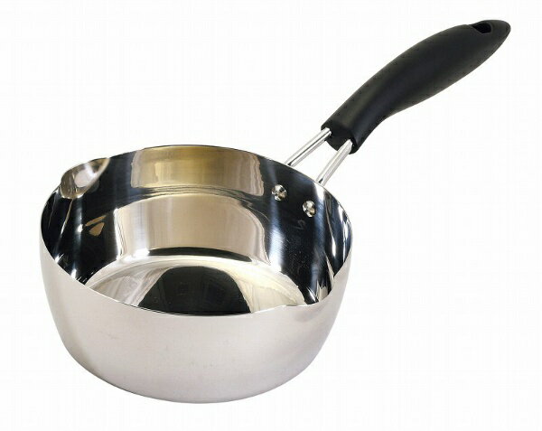 Ih/Gas Compatible - パール金属｜PEARL METAL ミラースタイル　ステンレス製行平鍋16cm（目盛付）　オール熱源対応 HC-556 [IH対応]