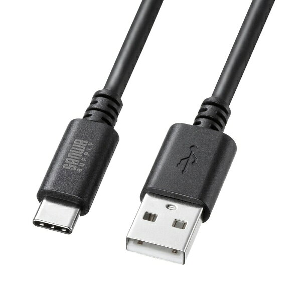 ����掠�ץ饤��SANWA SUPPLY USB-A �� USB-C�����֥� [���� /ž�� /3m /USB2.0] �֥�å� KU-CA30BK