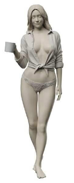 長谷川製作所｜Hasegawa 1/12 リアルフィギュアコレクションNo.43 モーニングコーヒー 【代金引換配送..