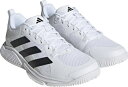 アディダス|adidas メンズ ハンドドッヂシューズ Court Team Bounce Fホワイト×Cブラック×Fホワイト HR1239 [メンズ /25....