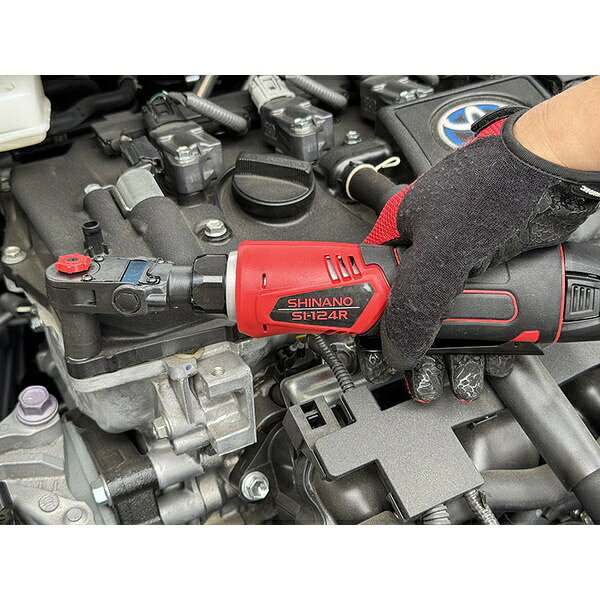 信濃機販｜Shinano SI-124RH 10.8V 9.5sq コードレススイベルヘッドラチェットレン...