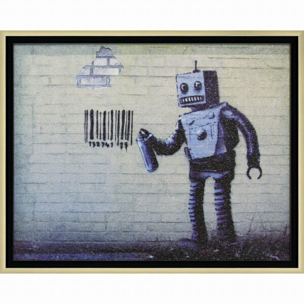 ユーパワー｜YOU POWER 【アート額】バンクシー「ロボット」