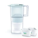【エントリーで最大全額ポイント還元|8/22迄】 ブリタ|BRITA ポット型浄水器 リクエリ MXProカートリッジ2個付 BRITA パウダーブルー KBLQCB2M