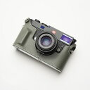 Mr.Stone|ミスターストーン Mr.Stone LEICA M11用 本革ケース グリップ付 クラシック ナイトサファリ/ホワイトステッチ