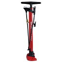 【エントリーで最大10万ポイント還元|5/6迄】 GIYO|ジーヨ 自転車用フロアポンプ レッド GF-54