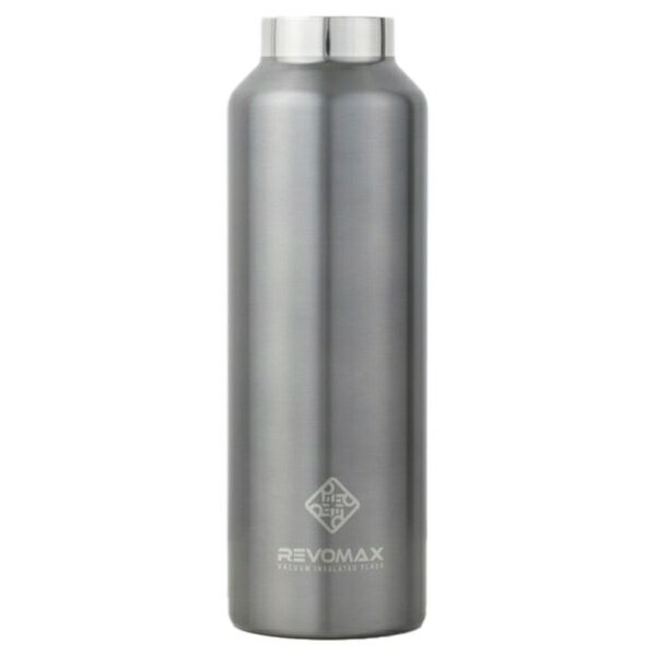 REVOMAX｜レボマックス 炭酸対応真空断熱ボトル REVOMAX WITHOUT CAP 20oz［592ml/ワンタッチ］ REVOMAX ガンメタル DWF-20015B-JP-CL 