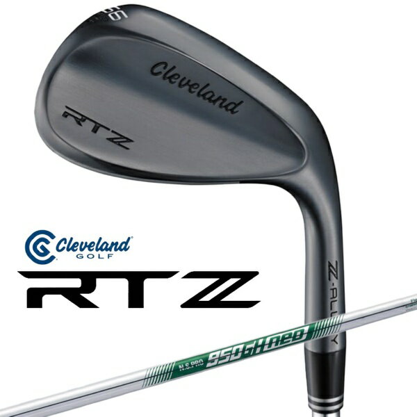 クリーブランド｜Cleveland GOLF ウェッジ RTZ ブラックサテン [56° /10° /Mid /N.S.PRO 950GH neo スチールシャフト /S /右利き用]