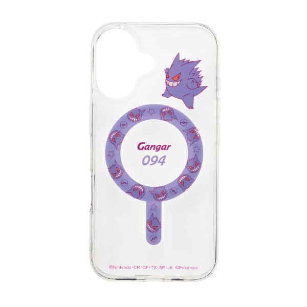 サンクレスト｜SUNCREST iPhone 16 MagSafe対応 ケース ポケットモンスター ゲンガー i38FPM02
