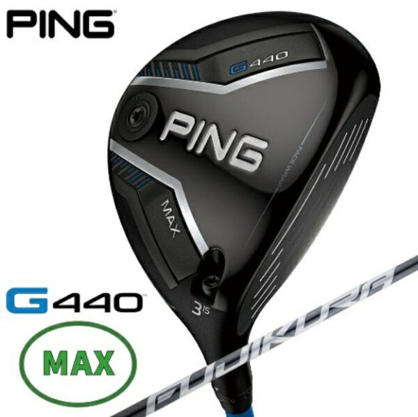 ピン｜PING レフティ フェアウェイウッド G440 MAX [♯7 /21° /FJKR SPEEDER NX GREY 35 /メンズ /左利き用]