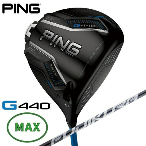 ピン｜PING ドライバー G440 MAX [10.5° /FUJIKURA SPEEDER NX GREY 40 /1Flex /メンズ /右利き用]