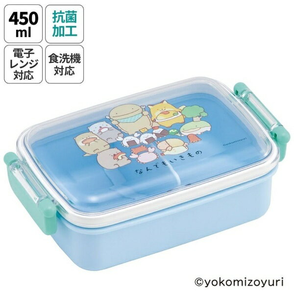Lunch Boxes - Skater｜スケーター 抗菌ふわっとタイトランチBOX450ml　なんでもいきもの RBF3ANAG
