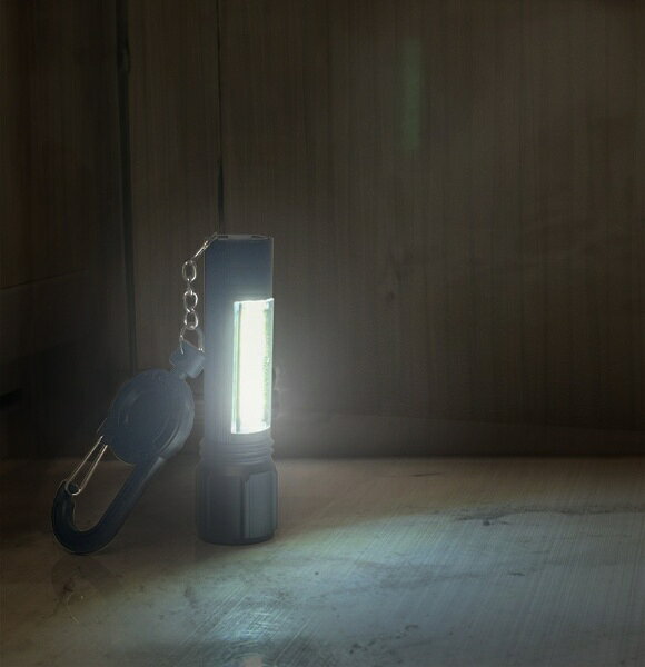 福昌｜FUKUSHO フック付充電式LED懐中ライト